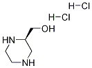 (R)-ピペラジン-2-イルメタノール二塩酸塩 化学構造式