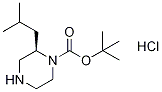 (R)-1-BOC-2-异丁基哌嗪盐酸盐, 1217482-29-5, 结构式