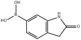 OXINDOLE-6-BORONIC ACID, 1217500-61-2, 结构式
