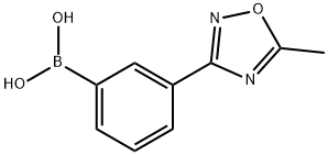 3-(5-Methyl-1,2,4-oxadiazol-3-yl)phenylboronic acid Structure