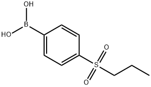 4-(Propylsulfonyl)phenylboronic acid Structure