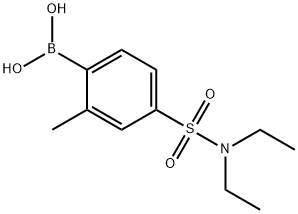 4-(N,N-Diethylsulfamoyl)-2-methylphenylboronic acid Structure