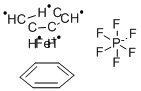 ETA-BENZENE(ETA-CYCLOPENTADIENYL)IRON HEXAFLUOROPHOSPHATE Structure