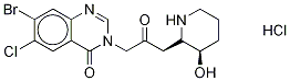 Halofuginone Hydrochloride Structure
