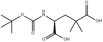 N-Boc-4-dimethyl-L-glutamic Acid Structure