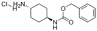 苄基(反式-4-氨基环己基)氨基甲酸酯盐酸盐 结构式