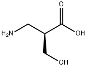 (R)-3-AMINO-2-(HYDROXYMETHYL)PROPANOIC ACID 结构式