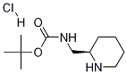 (R)-(哌啶-2-基甲基)氨基甲酸叔丁酯盐酸盐, 1217703-50-8, 结构式