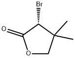 (R)-3-Bromo-4,4-dimethyldihydrofuran-2-one Struktur