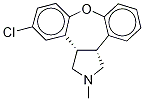 Asenapine-13C,d3 Structure