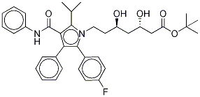 10-trans-Atorvastatin tert-Butyl Ester Structure
