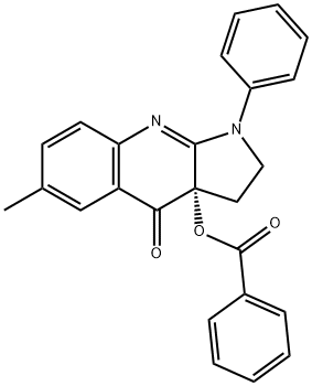 (S)-(-)-Blebbistatin O-Benzoate, 1217832-61-5, 结构式