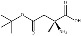 (S)-alpha-Methylaspartic acid-4-tert-butyl ester, 98% ee Struktur