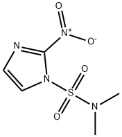 N,N-二甲基-2-硝基-1H-咪唑-1-磺酰胺 结构式