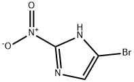 4-溴-2-硝基-1H-咪唑 结构式