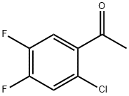 2'-氯-4',5'-二氟苯乙酮,121872-94-4,结构式
