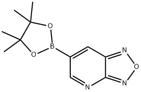 [1,2,5]Oxadiazolo[3,4-b]pyridin-6-ylboronic acid pinacol ester Structure