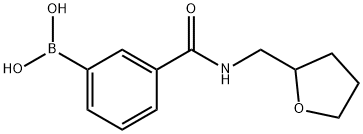 (Tetrahydrofuran-2-yl)methyl 3-boronobenzamide Structure