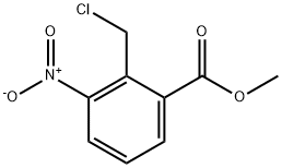 Methyl 2-(chloromethyl)-3-nitrobenzoate Struktur