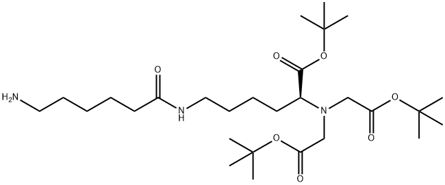 Aminocaproic Nitrilotriacetic Acid Tri-tert-butylester Structure