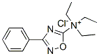 (diethyl)[3-phenyl-1,2,4-oxadiazole-5-ethyl]ammonium chloride  Struktur