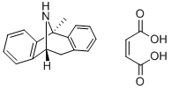 (-)-MK 801マレイン酸塩 化学構造式