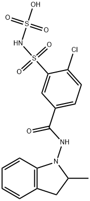吲达帕胺杂质9 结构式