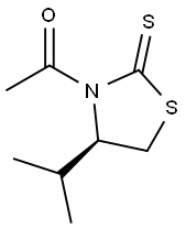 (R)-1-(4-isopropyl-2-thioxothiazolidin-3-yl)ethanone Structure