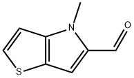 4-METHYL-4H-THIENO[3,2-B]PYRROLE-5-CARBALDEHYDE Structure