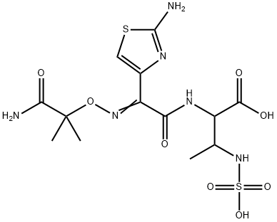 氨曲南杂质,1219444-93-5,结构式