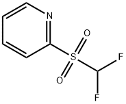 Difluoromethyl 2-pyridyl sulfone Struktur