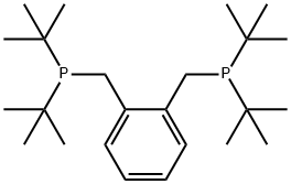 1,2-BIS(DI-TERT-BUTYLPHOSPHINOMETHYL)BENZENE Struktur