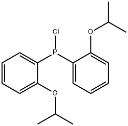 Bis(2-isopropoxyphenyl)chlorophosphine Struktur