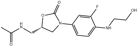 N,O-去乙烯雷奈佐利 结构式