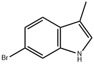 6-broMo-3-Methyl-1H-indole Struktur