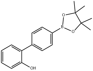 4'-(4,4,5,5-TETRAMETHYL-1,3,2-DIOXABOROLAN-2-YL)BIPHENYL-2-OL Structure