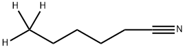 Hexanenitrile--d3 结构式