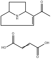 フマル酸(±)-アナトキシンA 化学構造式
