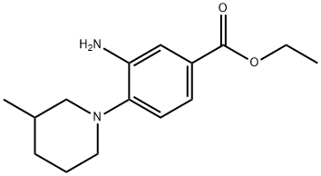 1219960-70-9 Ethyl 3-amino-4-(3-methyl-1-piperidinyl)benzoate