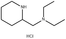 二乙基[(哌啶-2-基)甲基]胺二盐酸盐,1219964-56-3,结构式