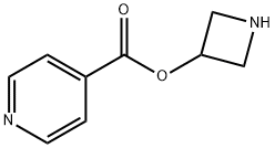 イソニコチン酸3-アゼチジニル 化学構造式