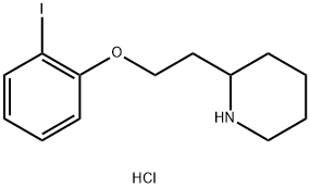 2-[2-(2-Iodophenoxy)ethyl]piperidine hydrochloride|