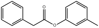 M-CRESYL PHENYLACETATE Structure