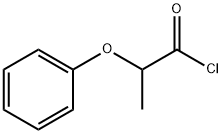 2-苯氧基丙酰氯, 122-35-0, 结构式