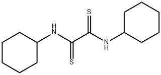 N,N'-DICYCLOHEXYLDITHIOOXAMIDE Structure