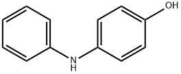 4-ヒドロキシジフェニルアミン 化学構造式