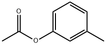 酢酸m-トリル 化学構造式