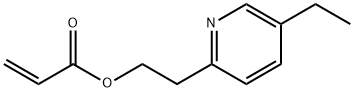 2-(5-Ethyl-2-pyridinyl)ethyl=acrylate Struktur