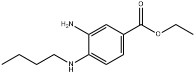 Ethyl 3-amino-4-(butylamino)benzoate Struktur