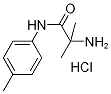 2-Amino-2-methyl-N-(4-methylphenyl)propanamidehydrochloride Struktur